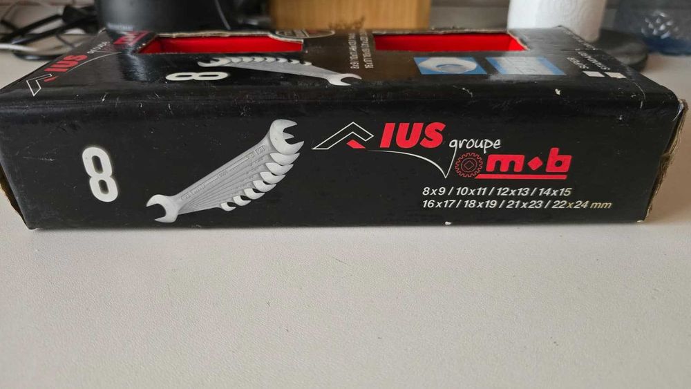 Set 8 chei fixe profesionale MOB & IUS