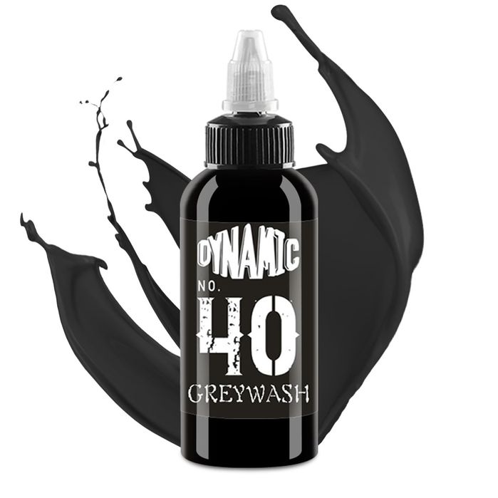 Cerneală tatuaj profesională Dynamic No. 40 Greywash.