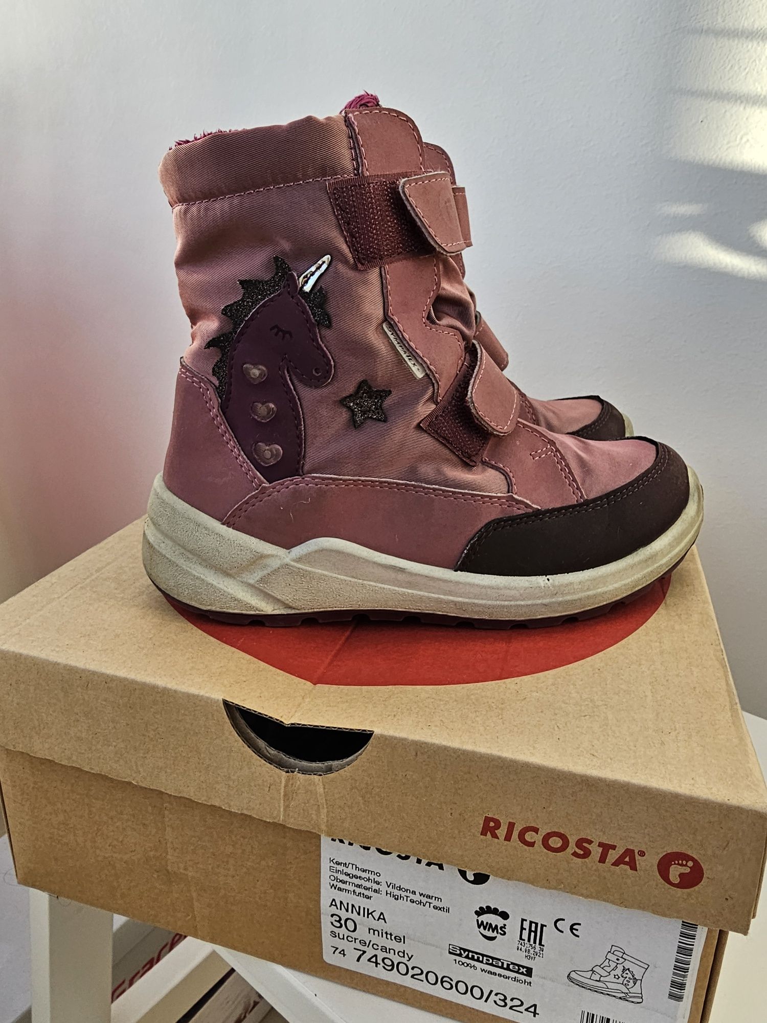 Ghete Ricosta masura 30 cu luminite