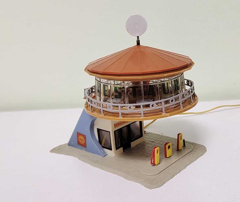 macheta benzinarie restaurant cafenea diorama Faller B214/215 H0 1:87