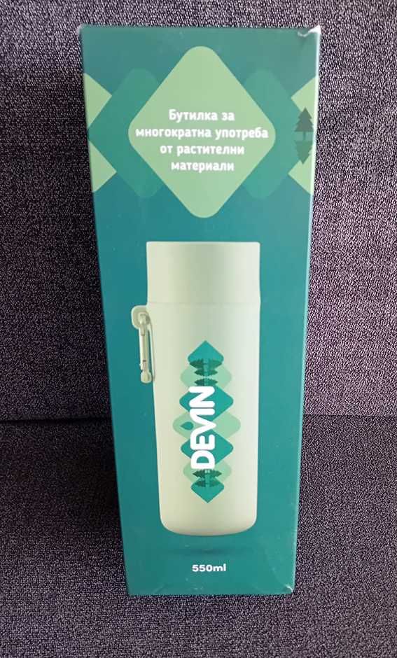 Бутилка за вода DEVIN - 550 ml; Термо бутилка - 500 ml
