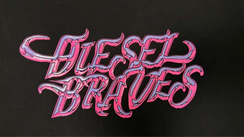 Суичър Дизел цвят черен размер М