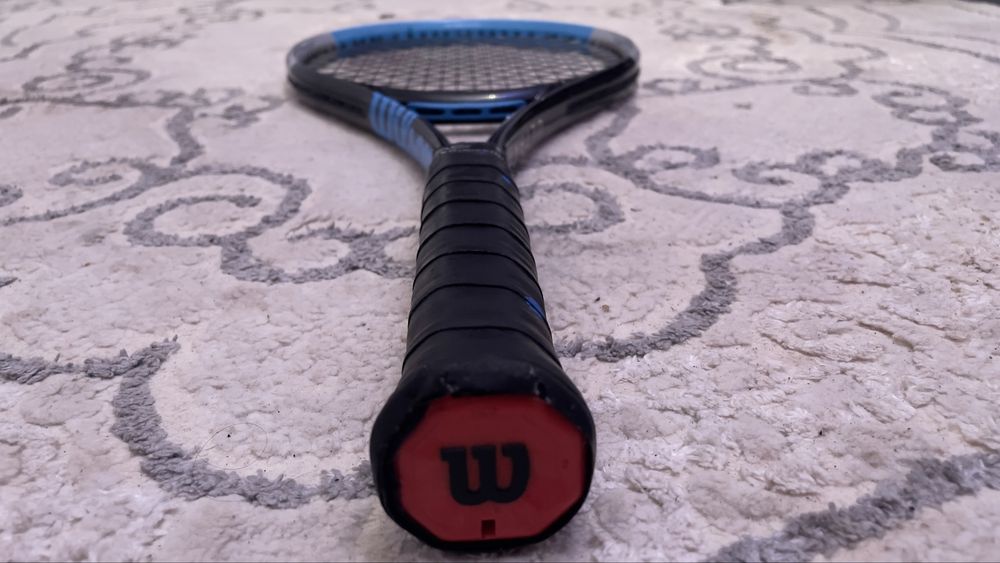 Racheta tenis Wilson Ultra 100UL V3.0, Maner 3, Albastru/Gri