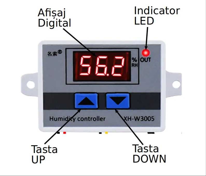 Controler Umididate modul XH-W3005 220V sau 12v