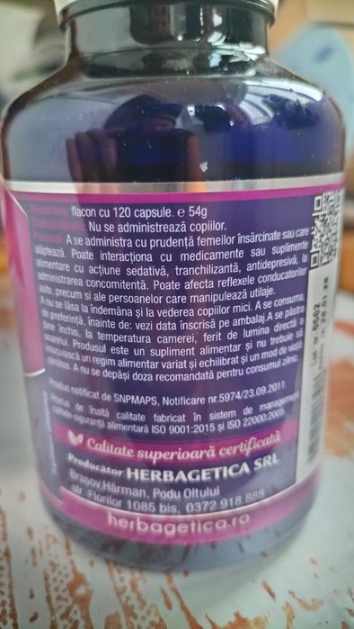 Supliment alimentar RelaxWell pentru somn de calitate