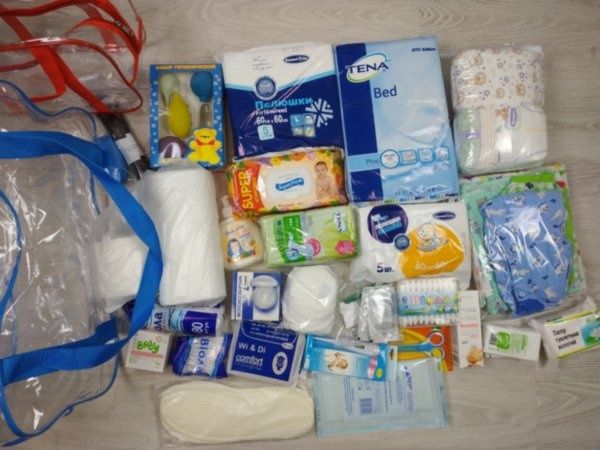 Сумка в роддом, все что нужно для мам  в роддоме