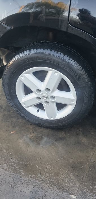 Jante aliaj R16 Nissan Xtrail T30, anvelope iarna 215/65 R16 ,