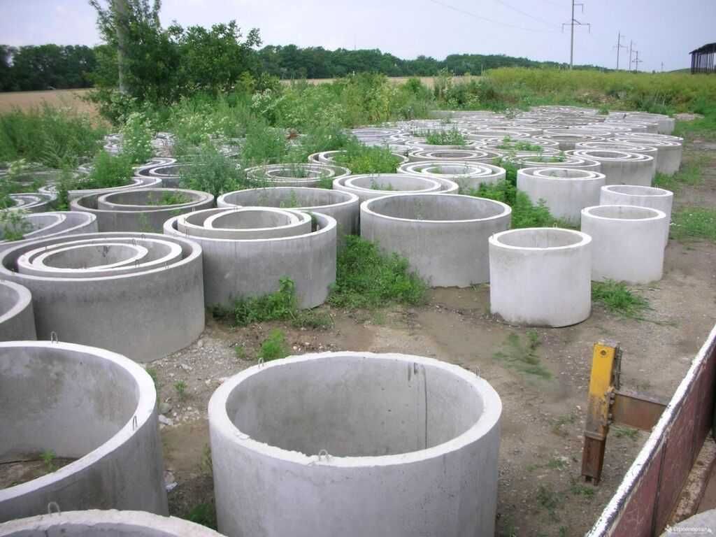 Колодец.Kalodes.Kolodec (кольцо стеновой. Дниша. Плита перекрыти