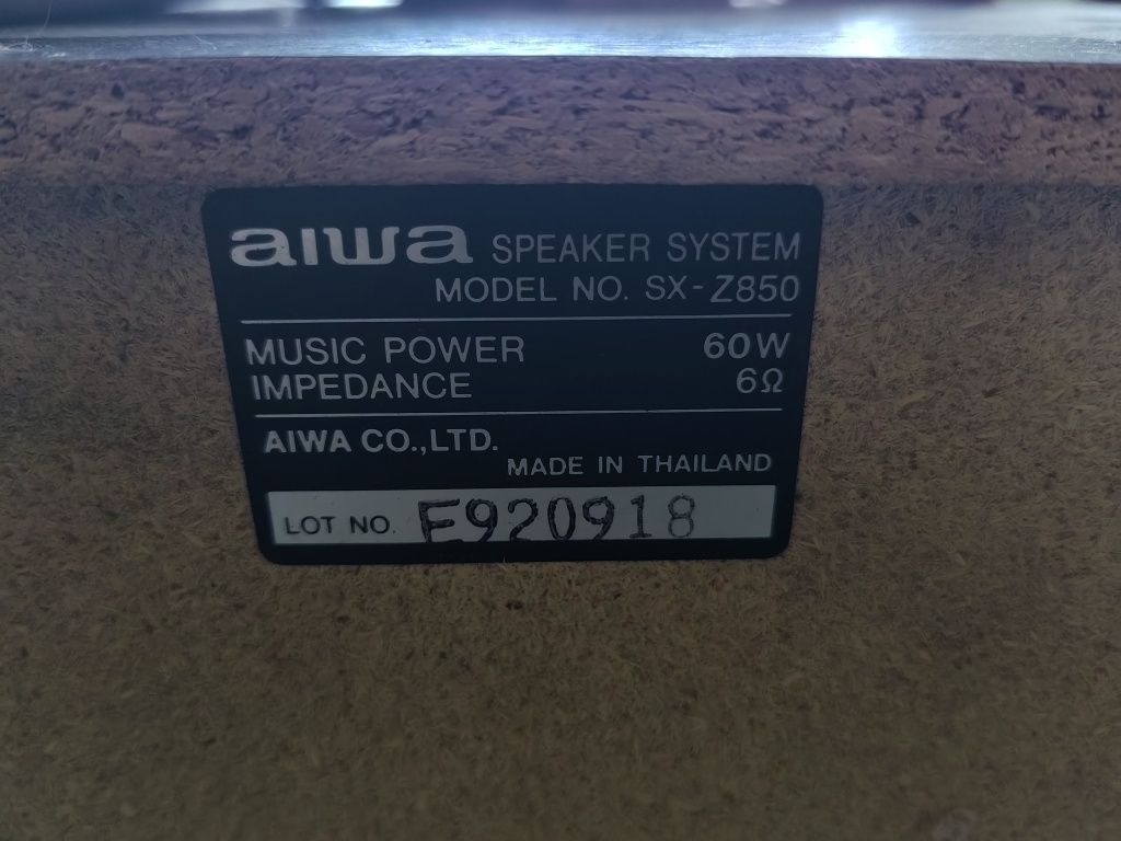 Тонколони AIWA SX-Z850