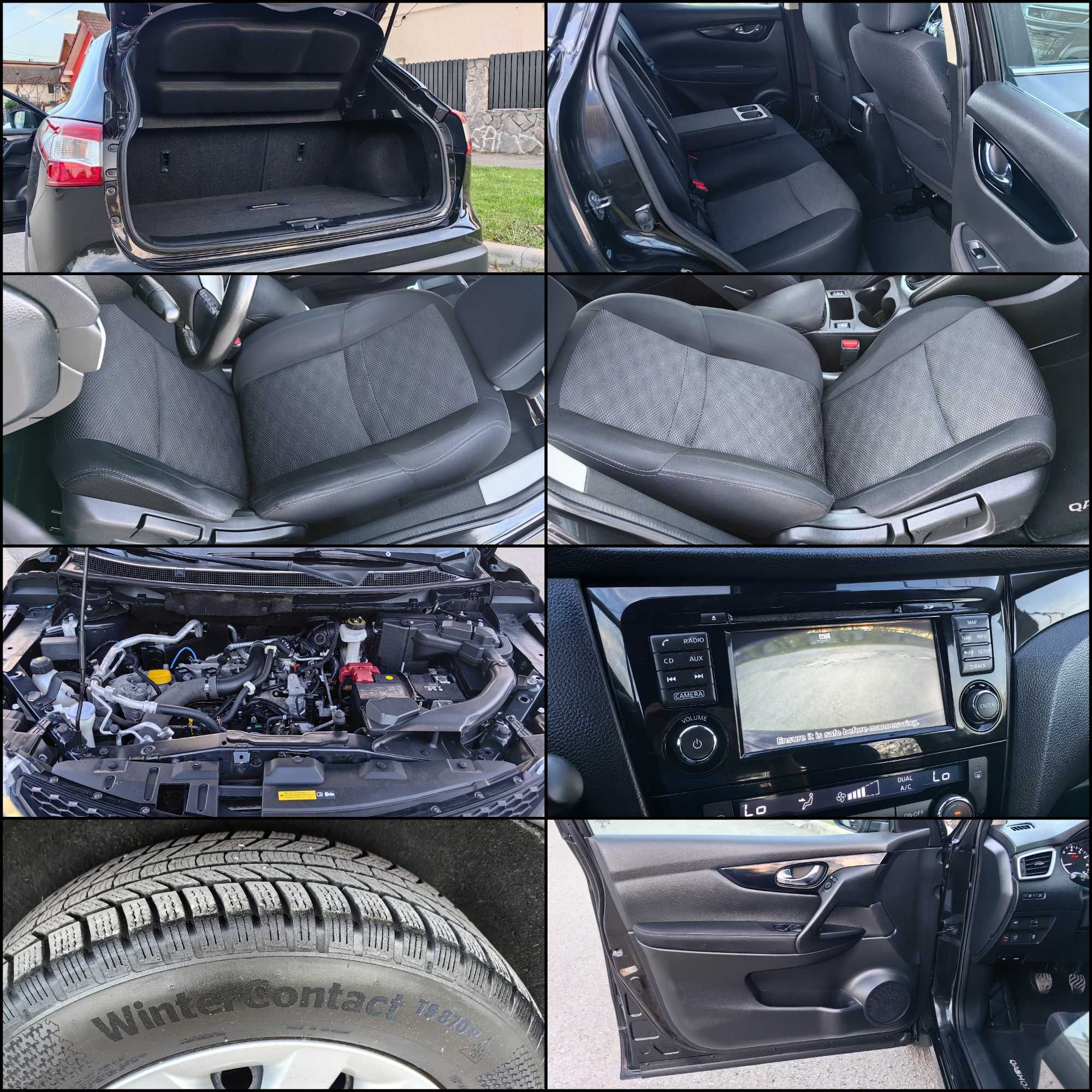Qashqai Euro 6 // 2016 // Navi // Camera marsalier // Lane assist