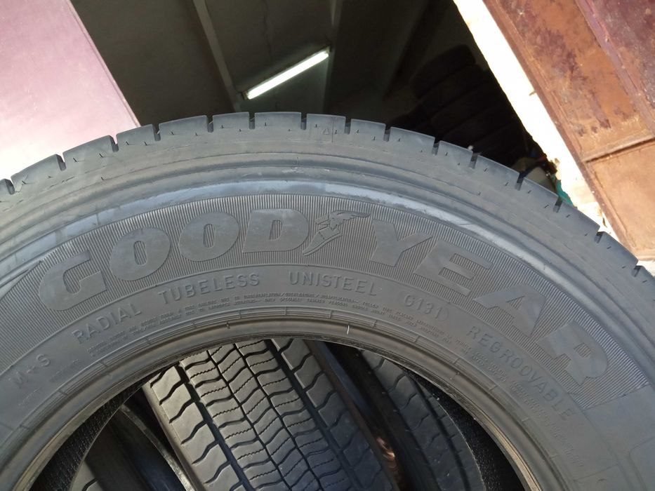 4 тежкотоварни гуми 285/70 R19.5 Goodyear Regional RHD 2 146/144L M+S