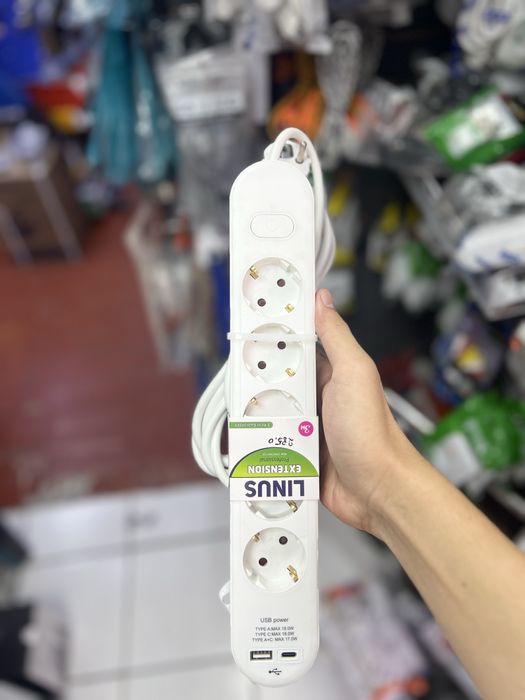 Удлинитель тройник всех видов