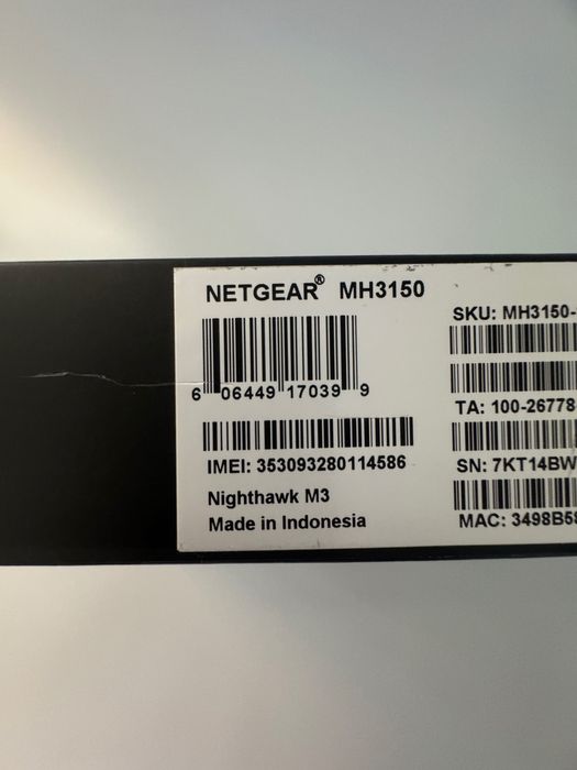 Router NetGear Nighthawk M3 WiFi 6
