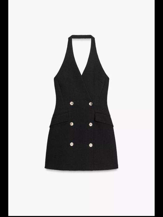 Къса рокя тип блейзър