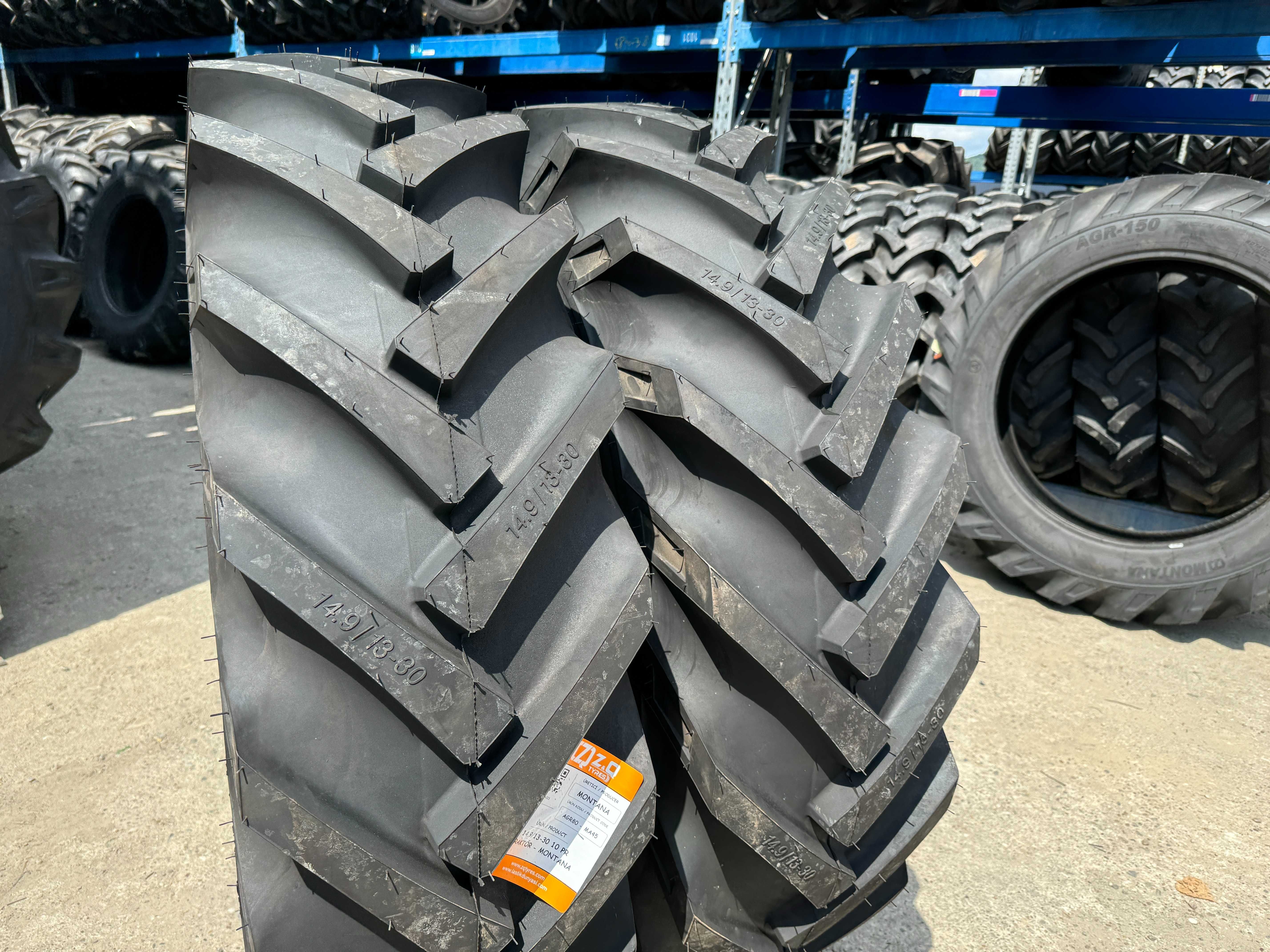 14.9-30 pentru tractor cu garantie anvelope noi cu 10 pliuri montana