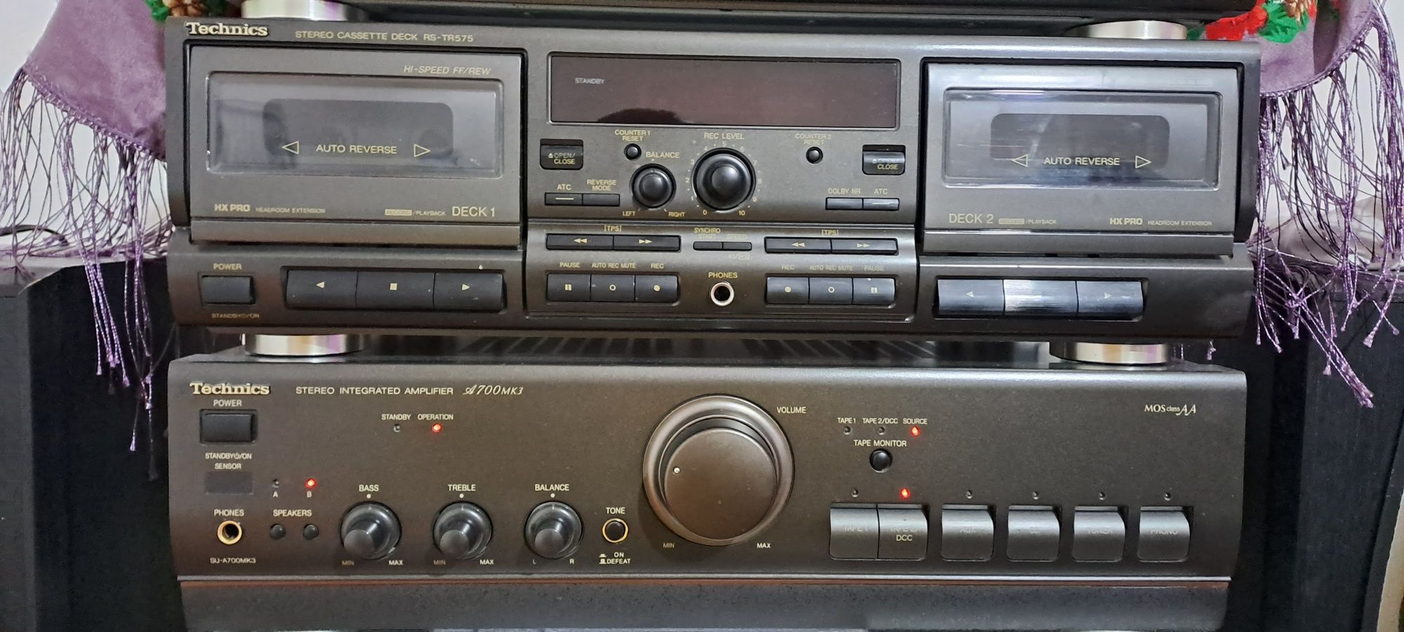 Продаётся касетная Дека и CD player