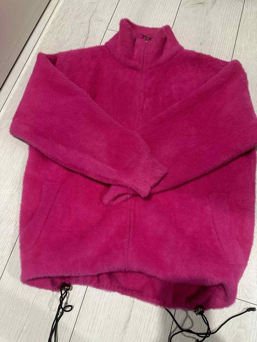 Мека цикламена жилетка с/м/л