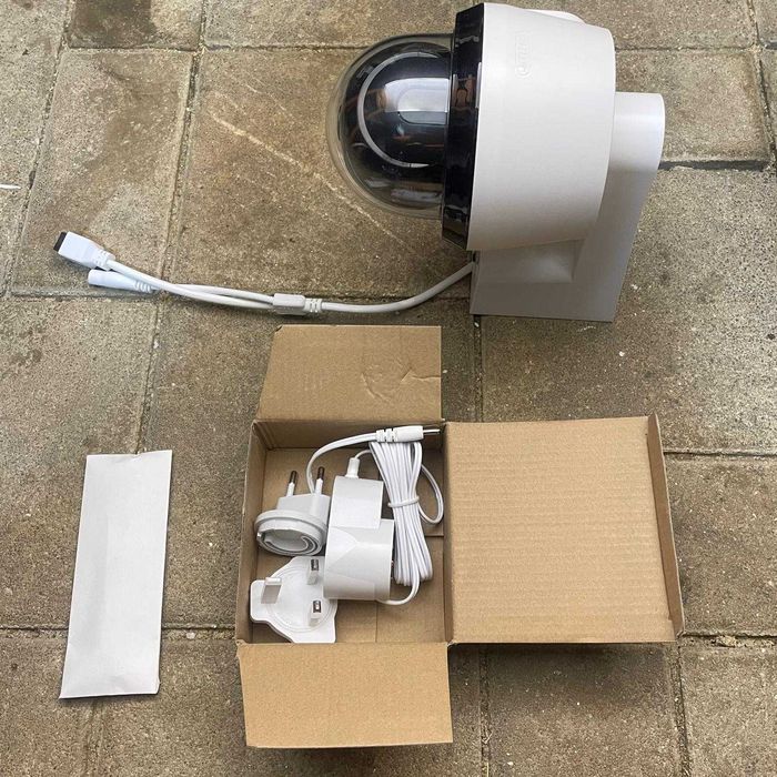 ABUS SmartLook Pan & Tilt – Cameră supraveghere exterior 4K, WiFi