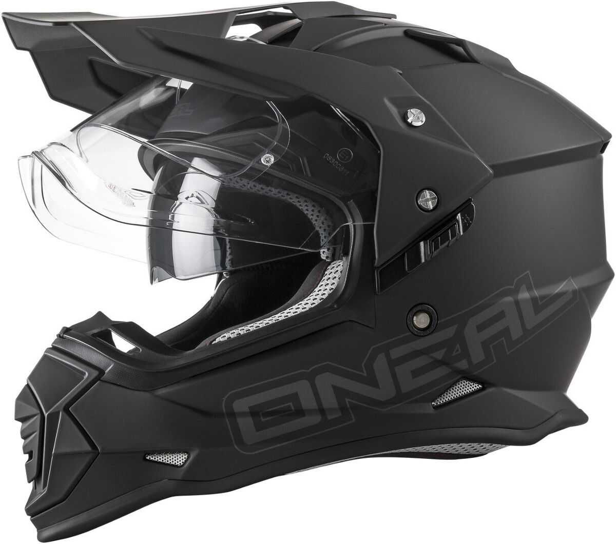 Ендуро мото каска O’NEAL SIERRA II R Flat BlackV.23,  L 59-60см,очила