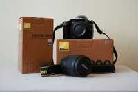 Фотоапарат DSLR Nikon D3200 + обектив Nikkor 18-105