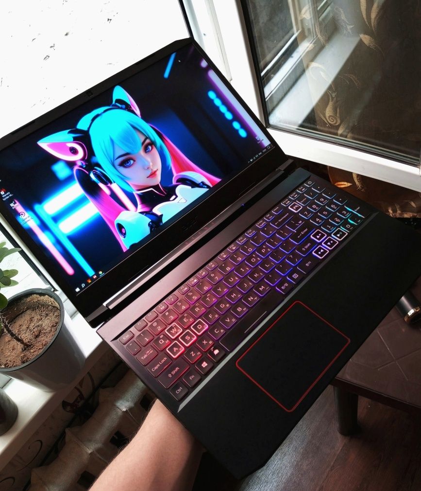 Геймерский игровой Nitro 5 Laptop i5,SSD 1TB+256gb,RGB Gaming топ