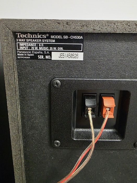 Boxe Technics SB-CH530A în stare perfectă