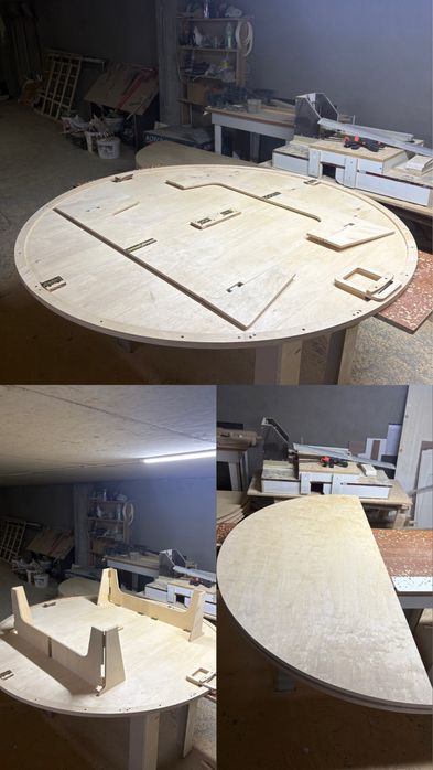 Жиналмалы жер стол