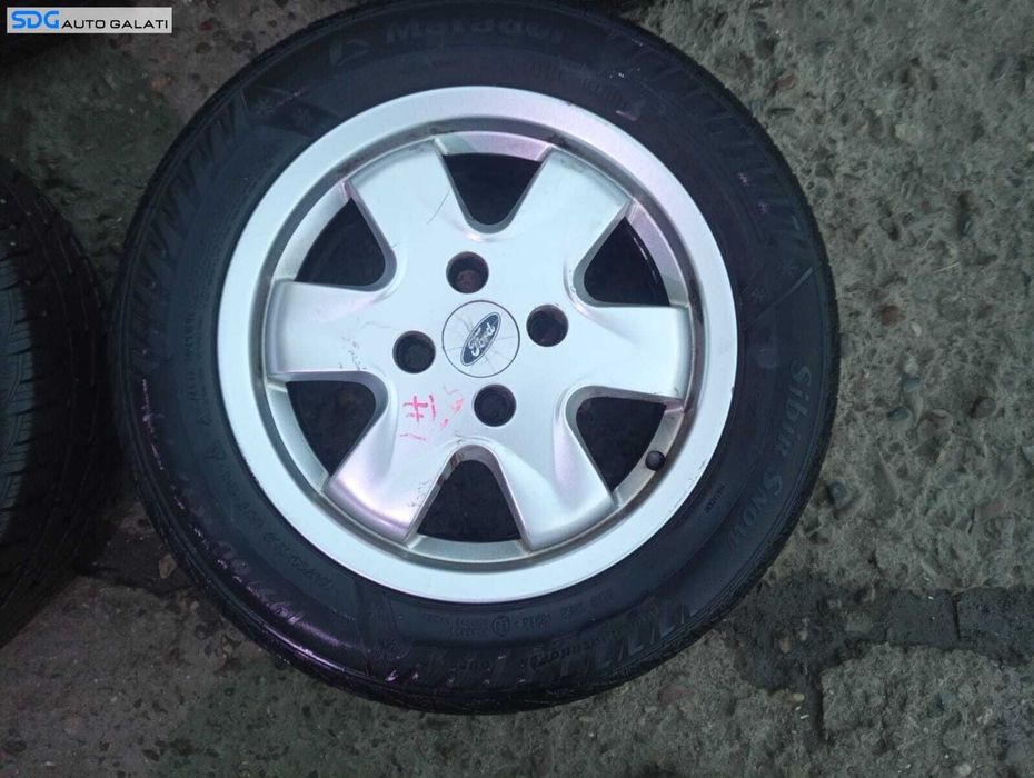 Set 4 Roti Jante Aliaj FARA Cauciucuri 6Jx15H2 ET52.5 195 60 R15  Ford Fusion 2002 - 2012 Cod 1S4J-BA [M7216]