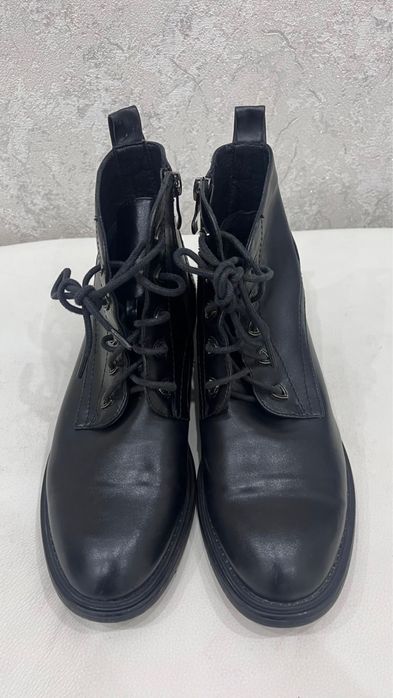 Кожанные осенние сапоги