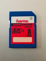 Sd Card  hama 8GB high speed