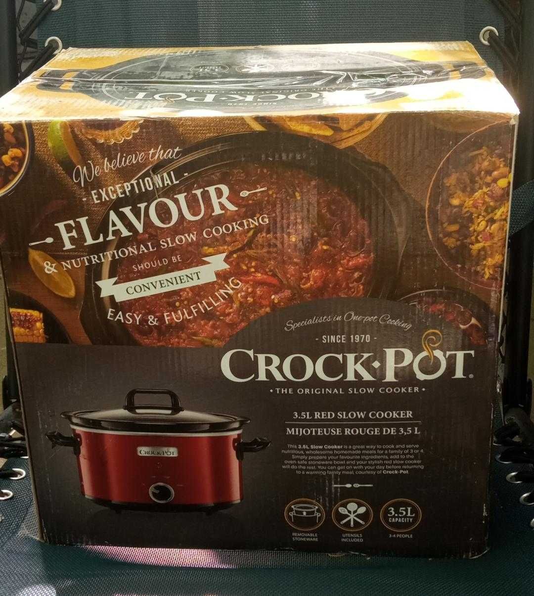 Slow cooker Crock-Pot, 3.5 l, 2 Setari gatit, Vas ceramica