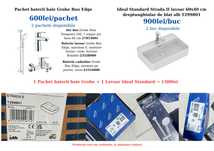 Pachet baterii baie Grohe + Lavoar Ideal standard