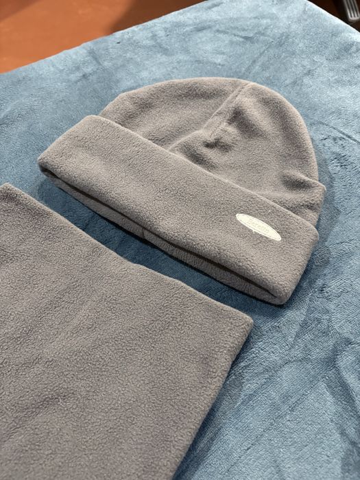 Комплект на зиму шапка + снуд