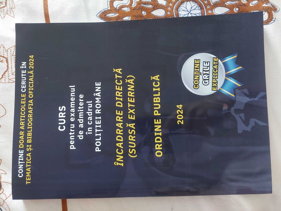 Carte pentru Ordine publica sursa externa