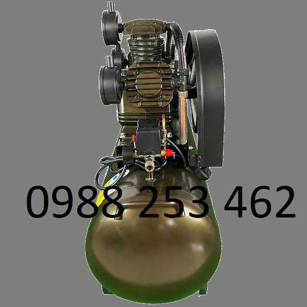 Компресор за въздух 100L italy 4НР 3,0 кв 8 BARA - 480 л/м