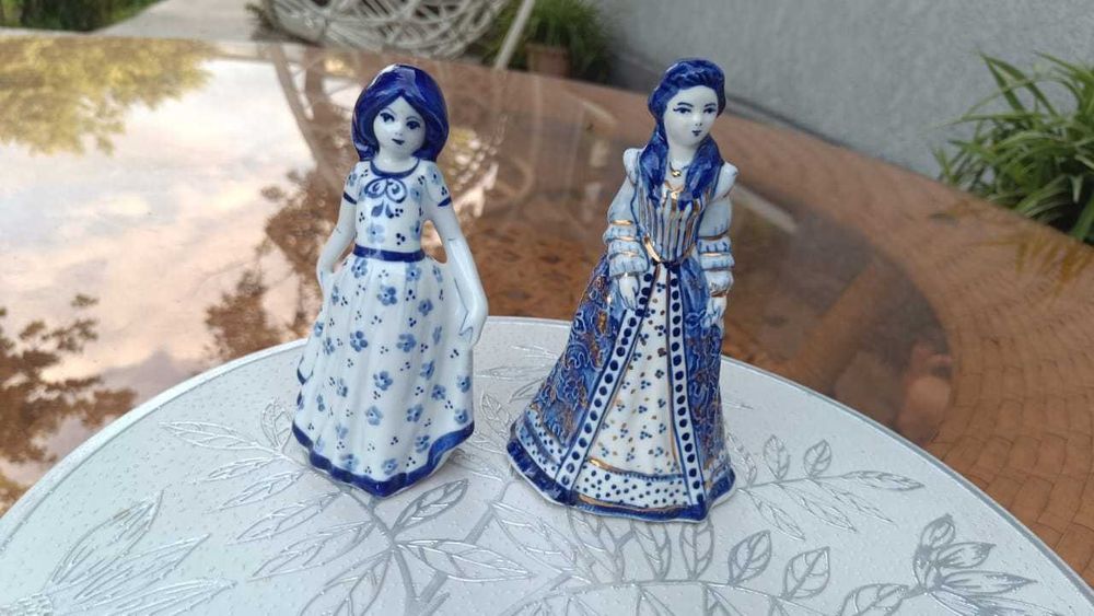 Статуэтки колокольчики Гжель
