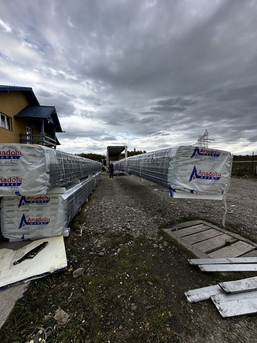 Panouri sandwich stoc gri antracit transport gratui