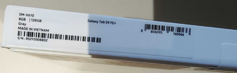 Tableta Samsung Galaxy Tab S9 FE+ (SM-X610), 128GB,WiFi, Noua Sigilata