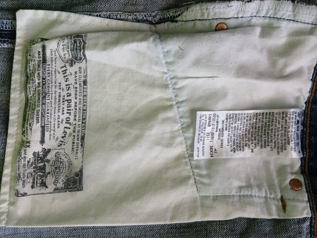 Къси дънки Levi's