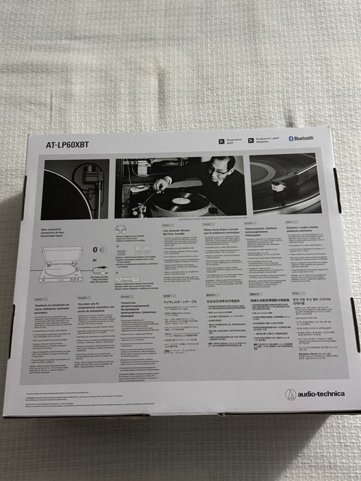 Audio technica lp60xbt грамофон