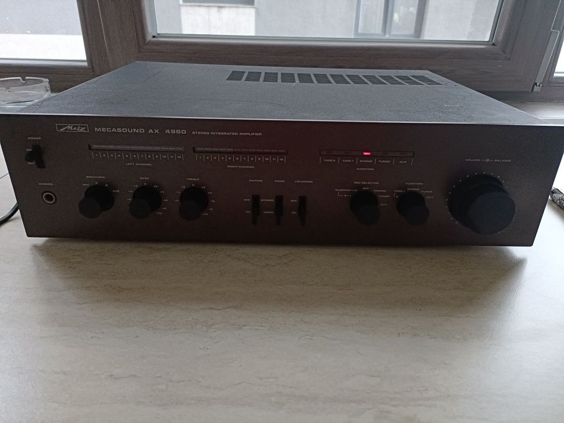 Metz AX 4960 Mecasound, amplificator stereo vintage cu un sunet f bun!