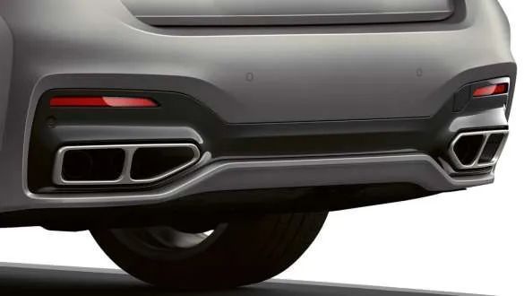 Ornamente tobe Tips evacuare sport BMW 760i seria 7 G11 G12 ornament toba bmw seria7 comanda se plaseaza pe whatsapp