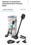 Aspirator vertical Bosch Unlimited 8 gen 2 NOU