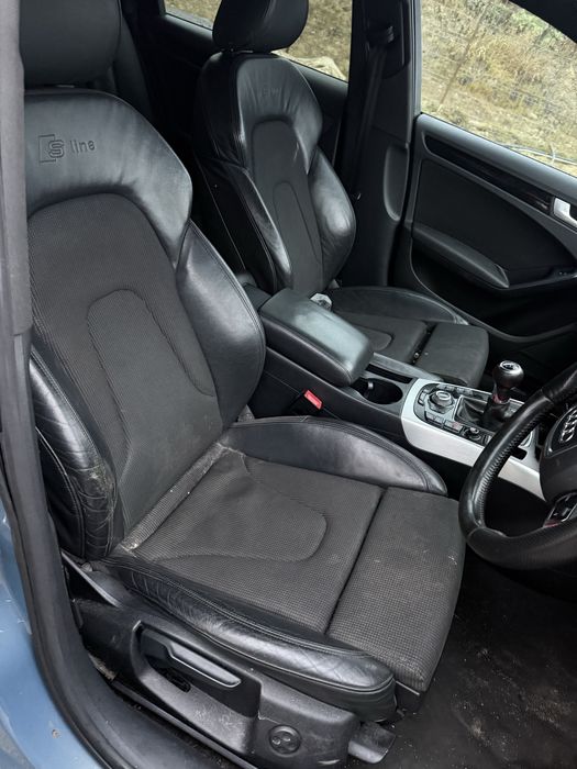 Set scaune audi a4 b8.5 b8 s line cu incalzire fata spate