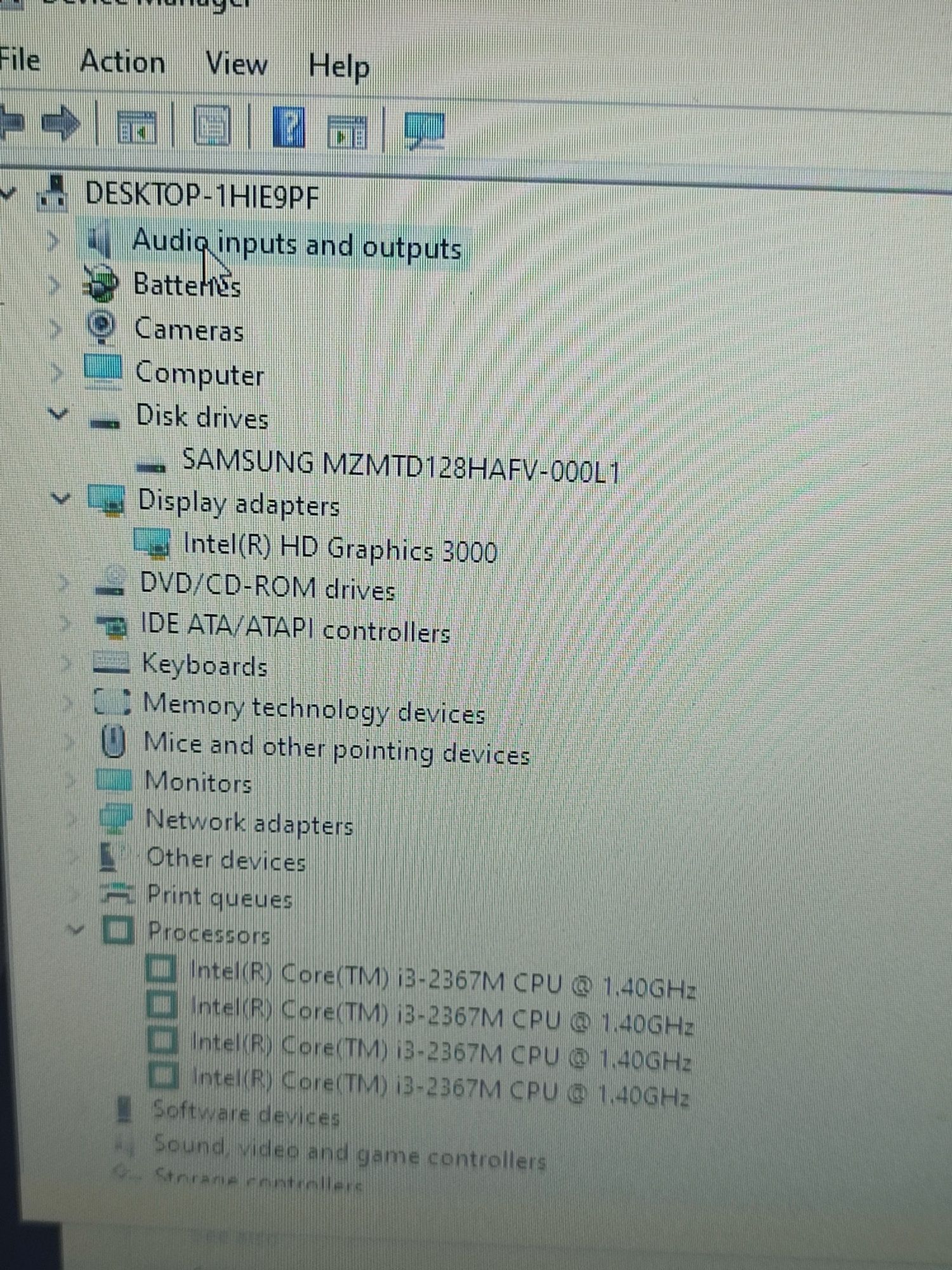 Laptop Acer M3-581 - i3-2367M/ 6gb RAM/ 128gb SSD + Loc Gol HDD