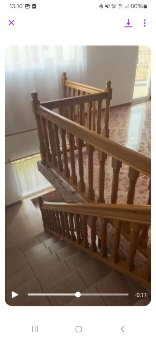 Balostrada din stejar