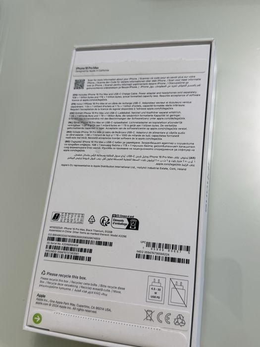 Iphone 16 Pro Max negru 512 GB