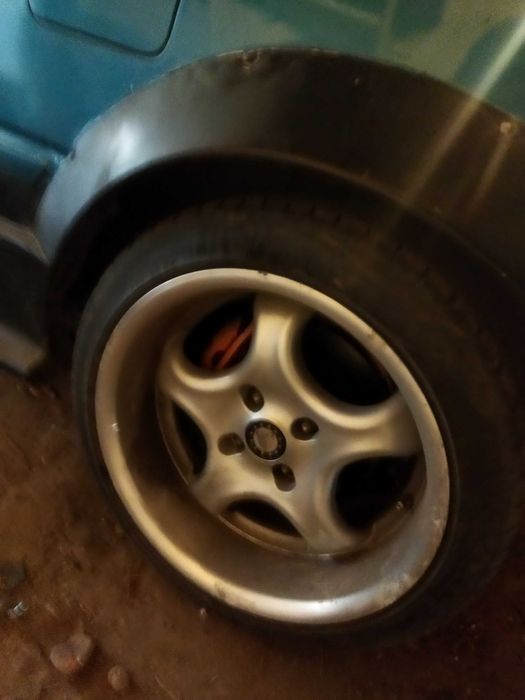 Джанти с борд 16" 9j и 7.5j 4x100 Dezent