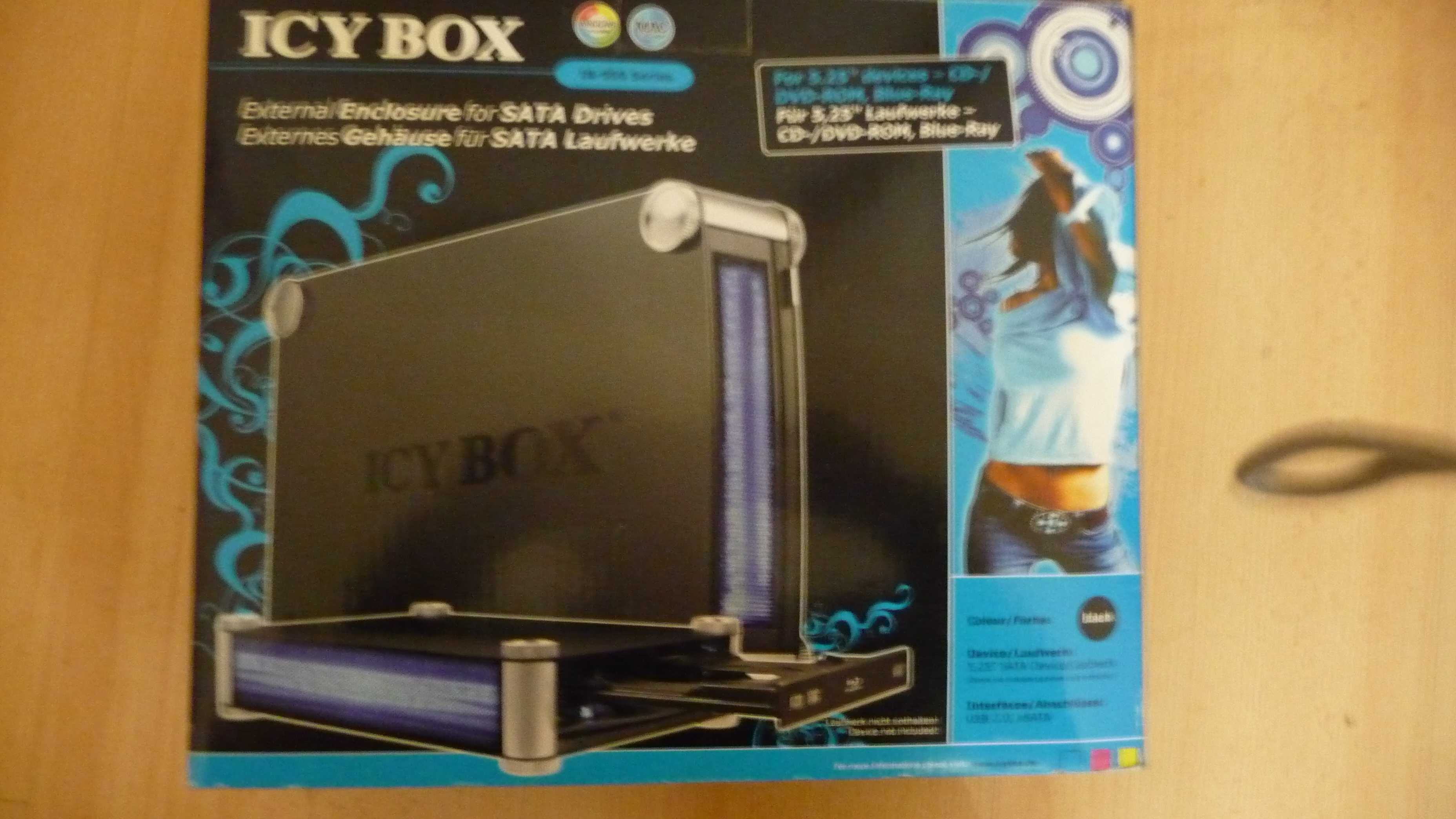 ICYBOX - usb устраойство със стандартно DVD-sata