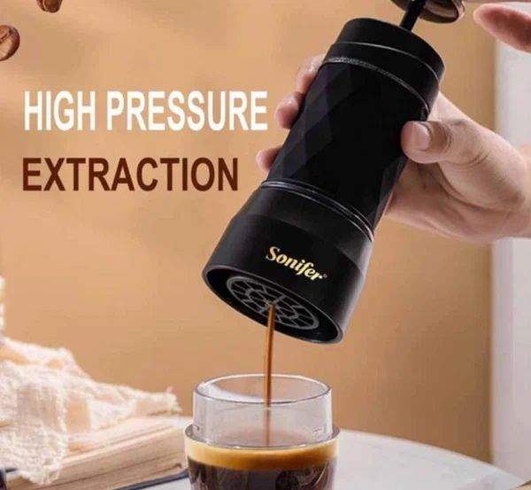 Ручная капсульная, Кофемашина Sonifer SF-3559, механическое управление